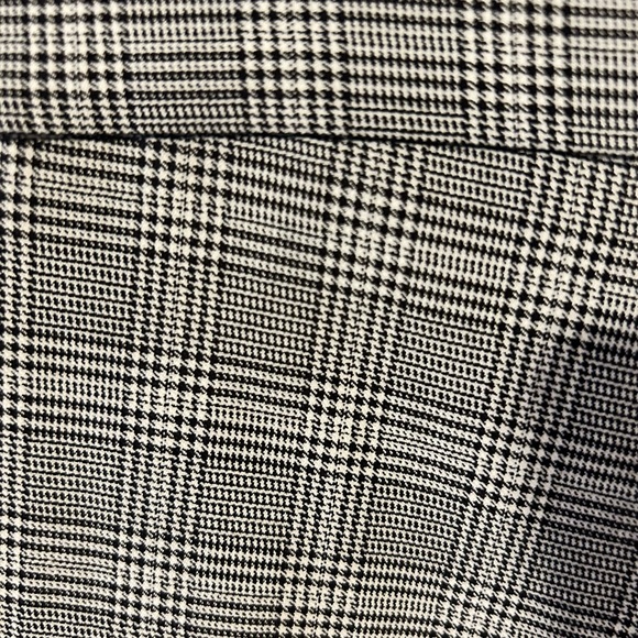 Larry Levine black and white plaid pull-on trousers - Picture 4 of 4